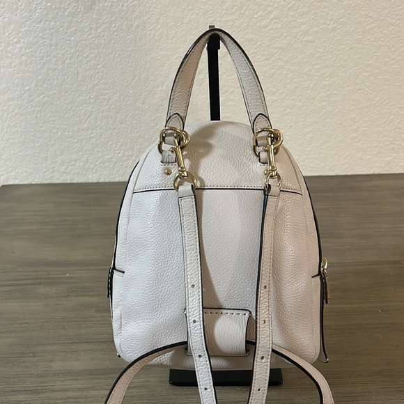 Coach F30530 White Mini Andi Backpack - Picture 2 of 11